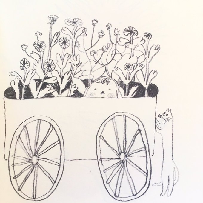 From a series of drawings about falling in love 