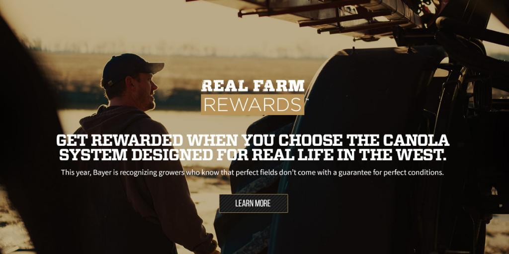 RealFarmRewards's tweet photo. Smart #growers recognize opportunities to cash in on smart #rewards; just as they recognize that perfect fields don't come with a guarantee for perfect conditions. #RealFarmRewards https://t.co/1H17SsPzLy https://t.co/GttoTnzH3Q