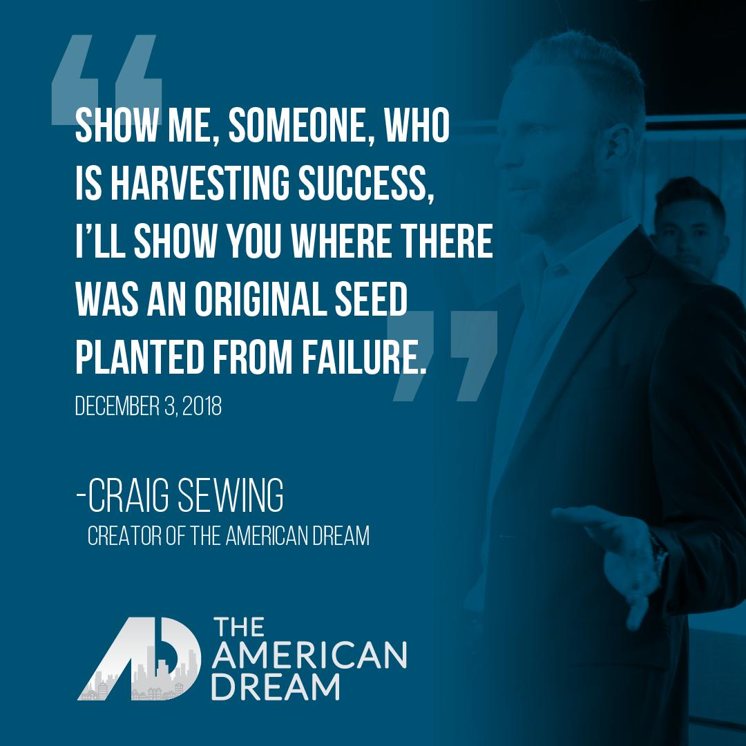 You're never going to grow if you don't learn from your mistakes