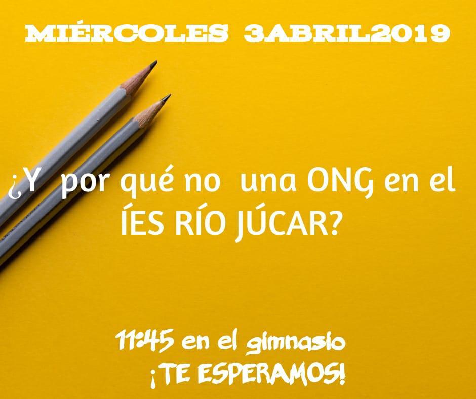 Alumnas del Río Júcar nos explican su interesante proyecto de crear una ONG en el centro.