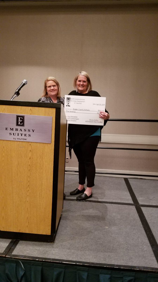 cwsmith10's tweet photo. Ms. Schumacher just won $500 for Bladen Occupational School!  We are so excited! https://t.co/vqlkJ4cjyt