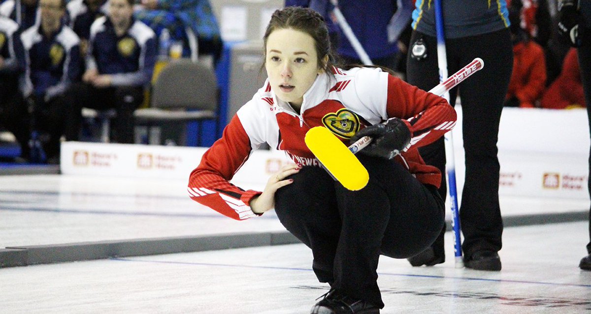CurlingCanada's tweet photo. “It was extra special for us because we thought for a minute that it was all going to be taken away." The @FollettTeam opened with 2 losses at the under-18 championships, but they nearly had to forfeit both games due to travel delays. Our story: https://t.co/aNH06iCVfN #U18CC2019 https://t.co/X9xJgOV7Kd