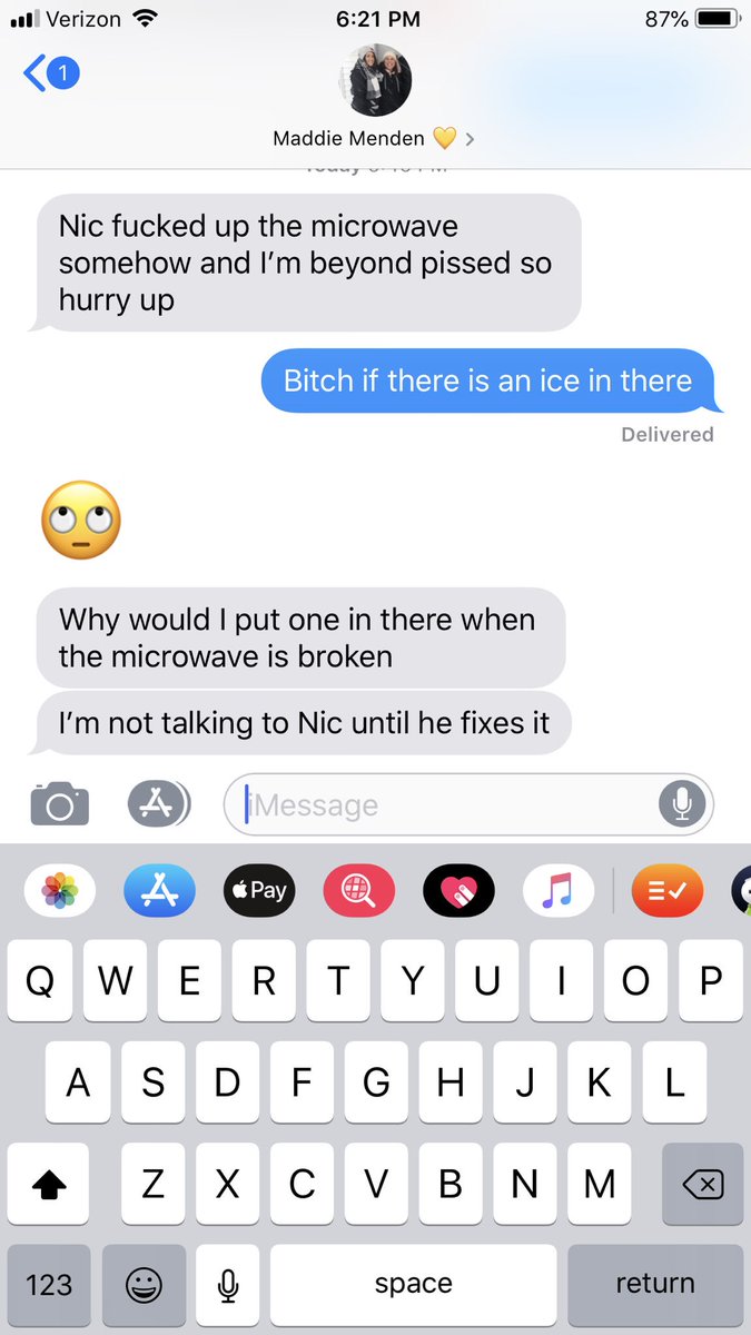 BreEll17's tweet photo. I knew that was coming... 🙄😂 https://t.co/3LxgkzbCqh