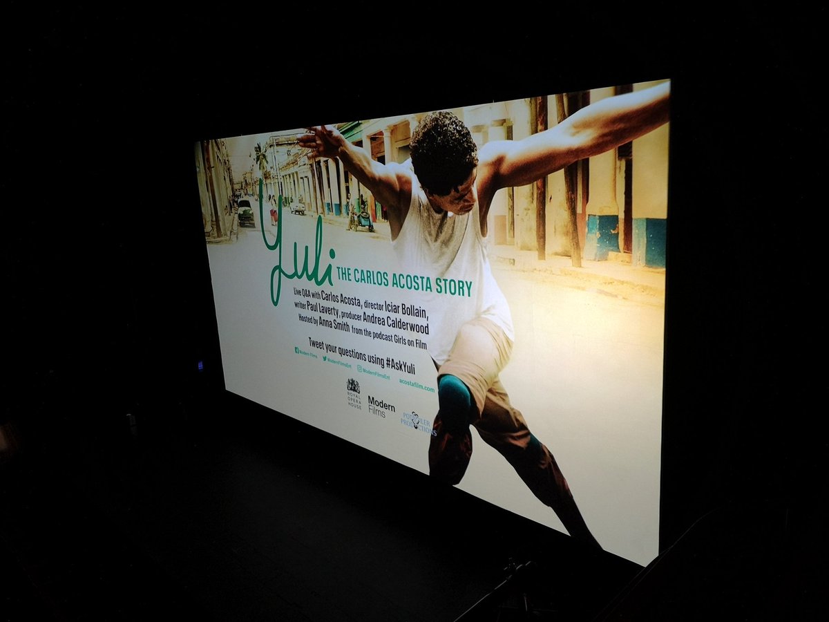 RedRubyEvents's tweet photo. Wow we just watched #YULI @RoyalOperaHouse such a powerful emotive film, a great insight into @CAcostaOfficial story of how he became a dancer #london #principaldancer #balletdancer https://t.co/lVgE7oJurY