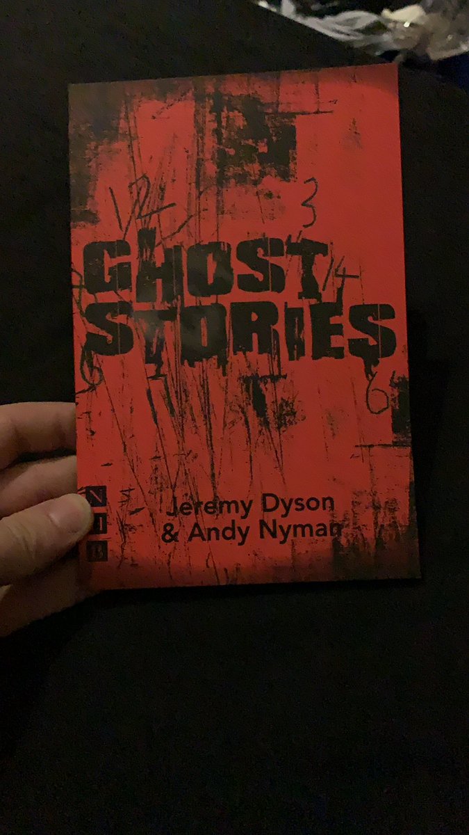JsPovey's tweet photo. Very excited to have received my copy of @GhostStoriesUK by the incredible @andynyman &amp; @dysonjeremy! Cannot wait to see this great show again on Monday! (Published by @NickHernBooks &amp; they have done a cracking job) https://t.co/btsE8wl5Ze