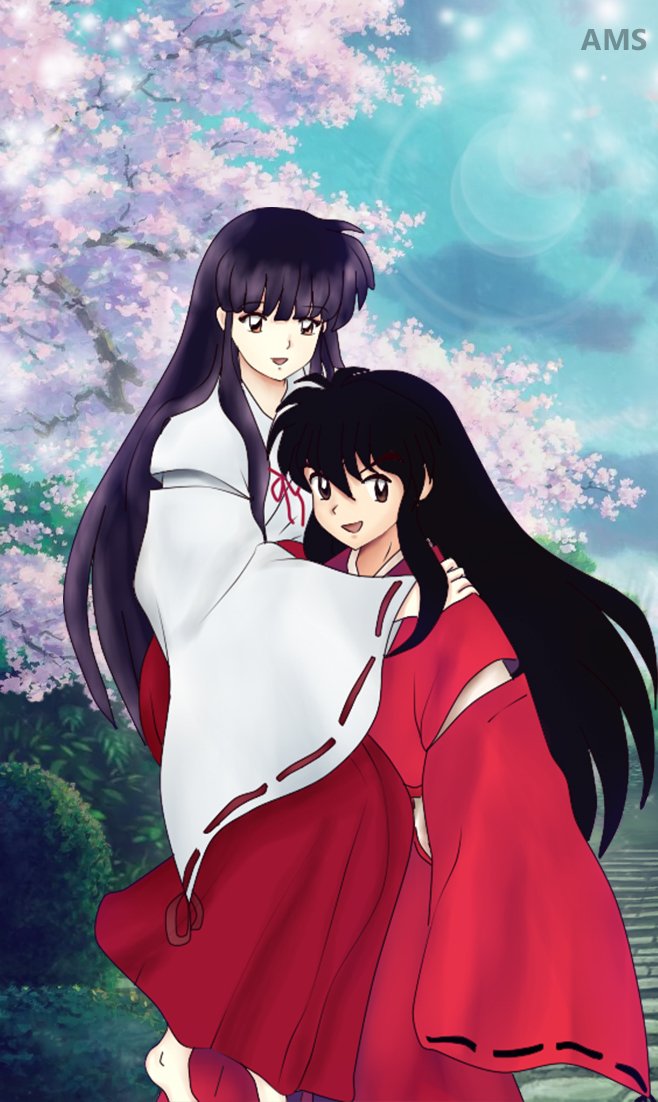 Aurams Destiny 犬夜叉 桔梗 犬桔 Inuyasha 桔梗 犬夜叉 Kikyo るーみっく 犬夜叉 主人公 高橋留美子 Happiness T Co Xlihdnzanm