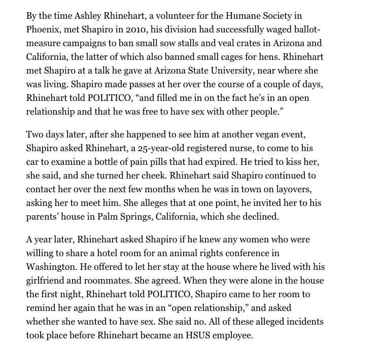 TimesUpAbuseAR's tweet photo. Multiple women accuse @PaulHShapiro CEO @BetterMeatCo of severe sexual exploitation for years @politico @IanKullgren https://t.co/qBL3sjvomx #KingsCapitalize #BetterMeatCo https://t.co/nXOhlka2SS