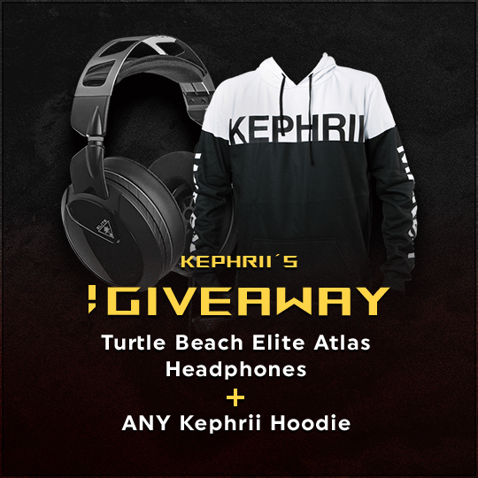 Kephrii's tweet photo. It's been a while since my last giveaway (I blame Contenders &amp; Apex) but the next one is up! This month I will be giving away one free @TurtleBeach Elite Atlas Headset &amp; one Kephrii Hoodie of your choosing! Follow the link to enter!

🔎https://t.co/ZezHPLCXEY https://t.co/VL3upvDQqt