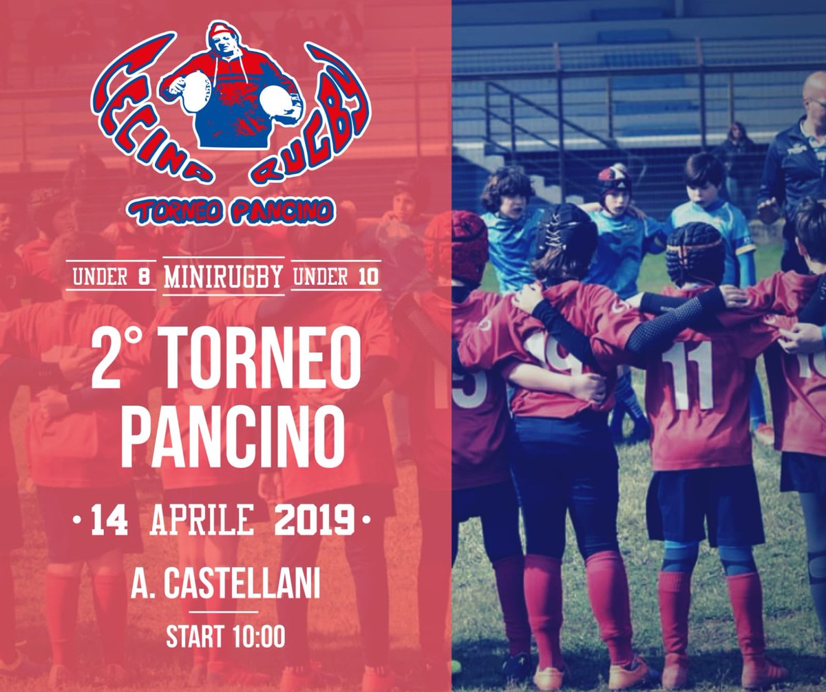 Eccoci pronti per una nuova #esperienza, ritorna per gli appassionati di questo #sport, il “TORNEO PANCINO”...per gli under 8 e under 10. #torneopancino #torneirugby