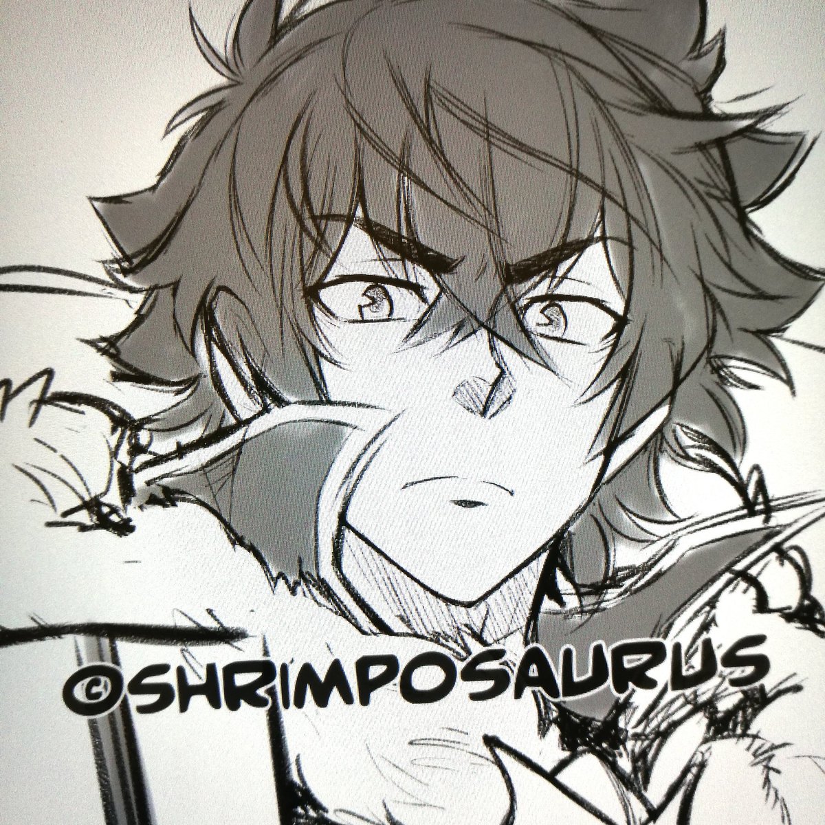 Naofumi! Super excited about this!! @BillyKametz #wip #naofumiiwatani #RisingOfTheShieldHero #TatenoYuushanoNariagari 