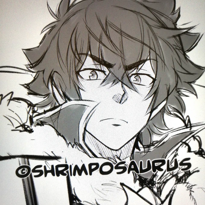 Naofumi! Super excited about this!! @BillyKametz #wip #naofumiiwatani #RisingOfTheShieldHero #TatenoYuushanoNariagari 