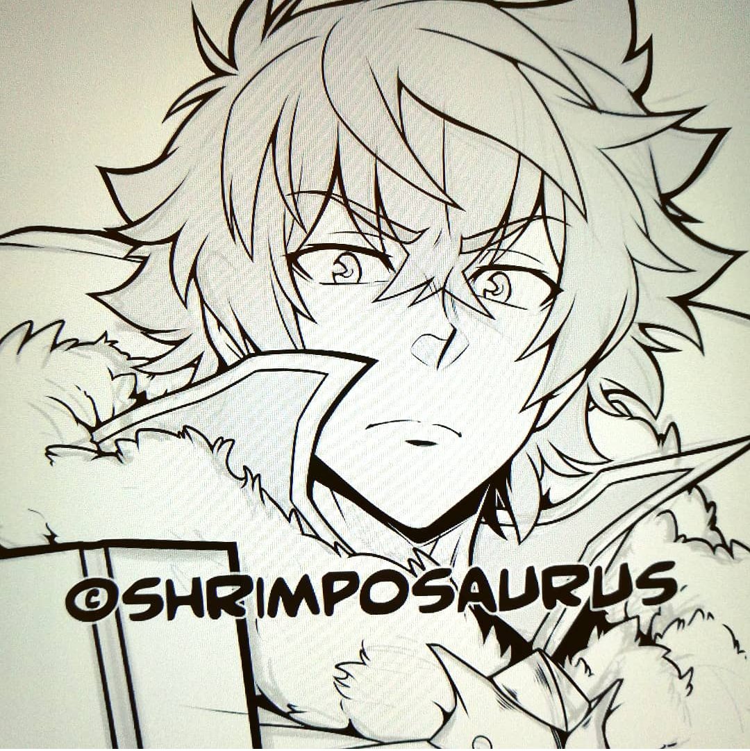 Naofumi! Super excited about this!! @BillyKametz #wip #naofumiiwatani #RisingOfTheShieldHero #TatenoYuushanoNariagari 