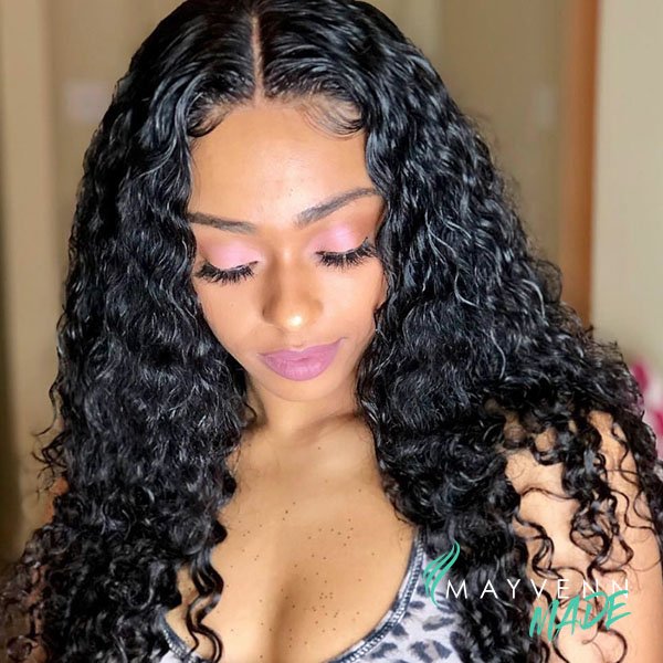 MayvennHair's tweet image. We're loving this Deep Wave Lace Closure Unit @farrah_charmagne is wearing, Created and Styled by @__melodyalme. #deepwavehair #deepwavewig #customunit #customwig #mayvennhair #mayvennmade #mayvenn #slayage #hairslay #hairgoals #hairextensions
