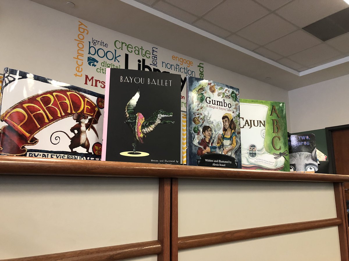 mrsGOMEZsays's tweet image. Can’t say enough good about last week’s visit from the #lafourcheraconteuse, author-artist Alexis Braud! #Louisiana librarians/educators: if you’re looking for a truly unique experience for your students, give her a shout! #readwritecreate #ccssleads #worldclass #ANDnotOR