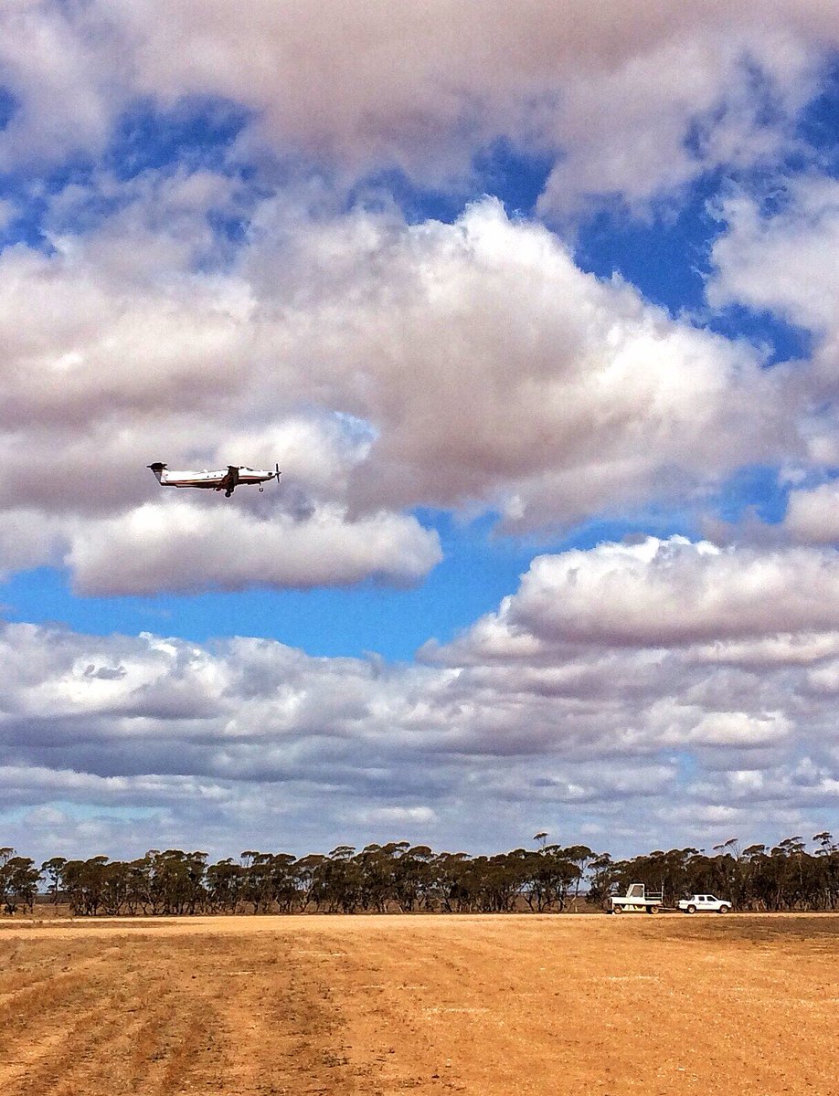 A surprise visit  from AUGC member <a href="/simonhackett/">Simon Hackett</a> on Saturday in his PC12 made it a day to remember. Not the usual kind of aircraft we see operating out of Stonefield!

#SoaringSaturday