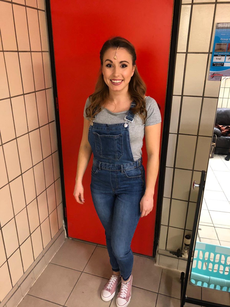 Went on for a double show day today as Molly Jenson! #sandcentre #dream #ghostthemusical #mollyjenson #happy #dreamsdocometrue