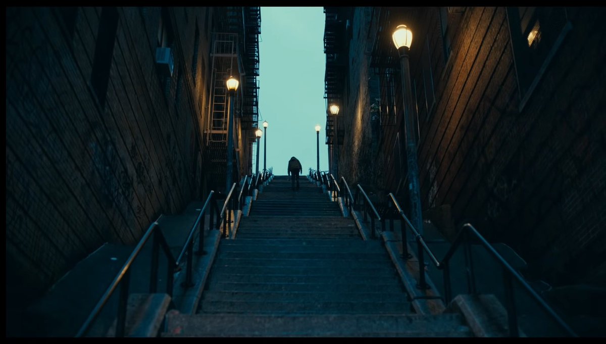 Mehdi• on Twitter: "So the stairs symbolizes his descent into madness, right? #Joker… "