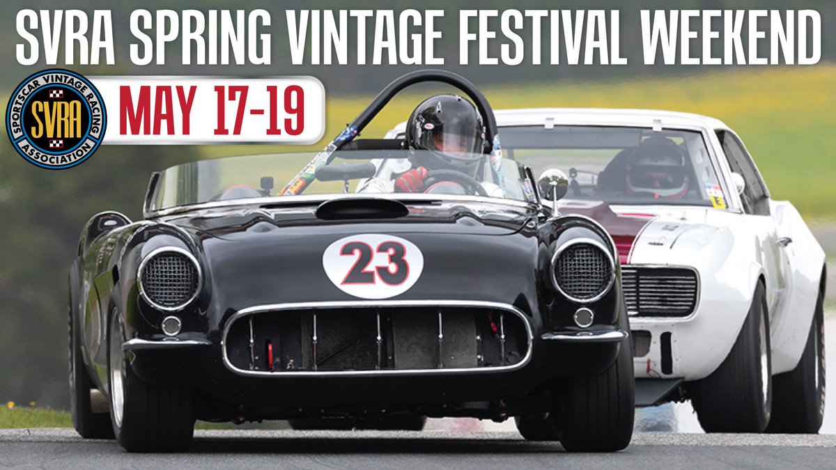 roadamerica's tweet photo. Who's ready? Get Tickets 🎟👀👉https://t.co/CrlPUpoR1s
#SVRA #SPRINGVINTAGE #vintagecars https://t.co/pT1MiBfjNV