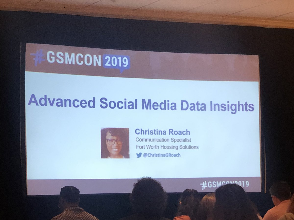 laurenrrramirez's tweet photo. Ready to crunch some numbers and take some names!
#GSMCON2019 #socialmedia #analyticsnerd https://t.co/SaWA8rFkkh