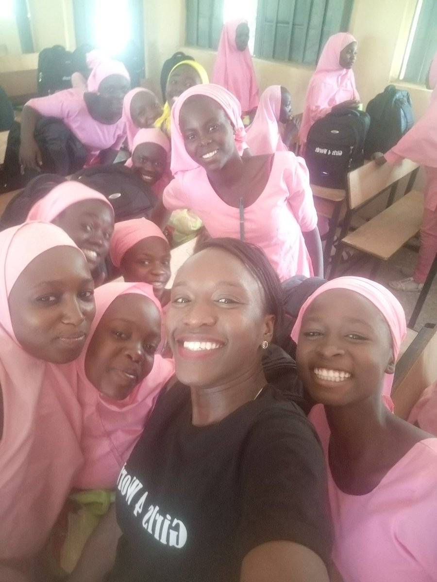 switminta's tweet photo. The inauguration of the #BookClub at Yerwa Govt. Girls. Secondary School today in Maiduguri was a huge success. The girls are super excited about it and I'm looking forward to mentor them. #Girls4Words #WeReadBooks #GirlsReadBooks https://t.co/Amvk7jzszg