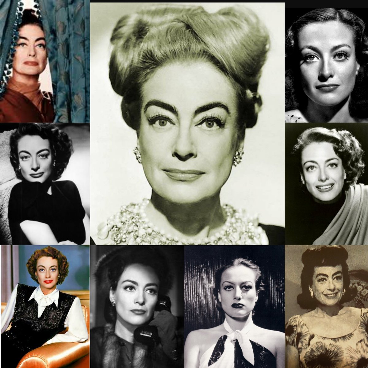 Devin1423's tweet image. "I never go outside unless I look like Joan Crawford the movie star. If you want to see the girl next door, go next door." ~Joan Crawford