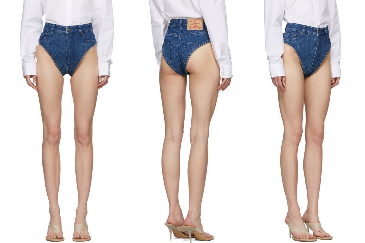 mikebawden's tweet photo. What the what??? #DenimDiapers may be the new fashion rage, but they don't look very absorbent, making them a #diaperfail as well as a #fashionfail ... https://t.co/tMjhmWNzTX https://t.co/MU7AjCDE5d