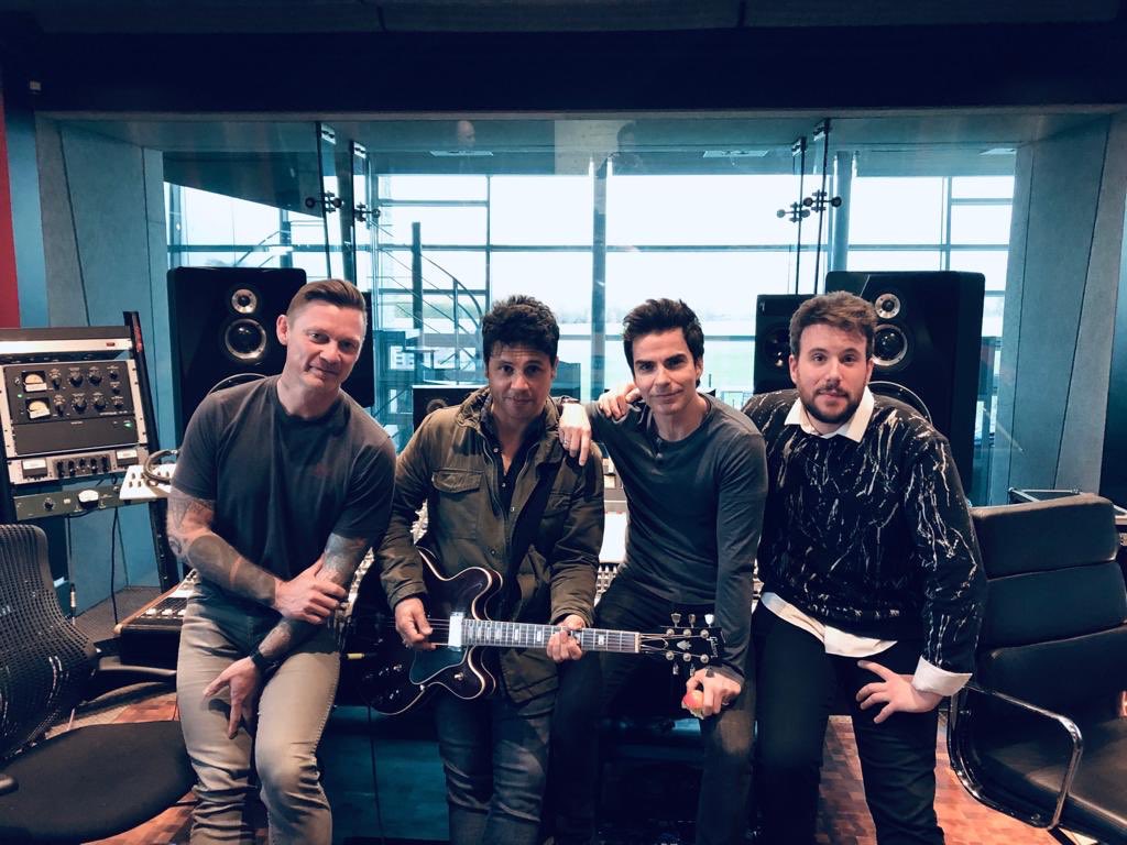 Great times at the studio. Album 11 in the bag!