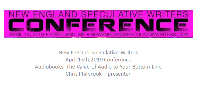 PhilbrookAuthor's tweet photo. Excited to speak at the .@NESpecWriters  first conference on April 13th in #Portland #Maine 

Come learn about the writing trade from people with years of experience in it.

.@ByCLAlden .@writeremyflagg .@EJStevensAuthor 

#authors #amwriting #amreading https://t.co/wMeVqcEGM9