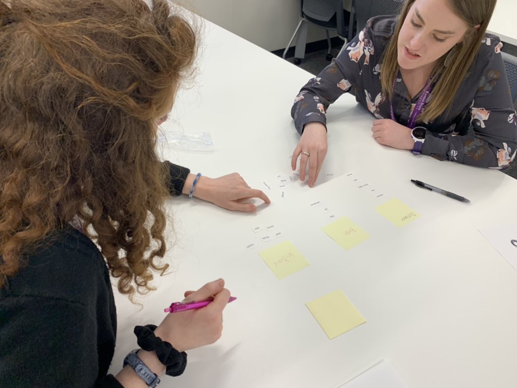 Mrs_Collier_6's tweet photo. #ListGroupLabel in action with our @WeAreEdCats Interns. https://t.co/IL8W11FbaS
