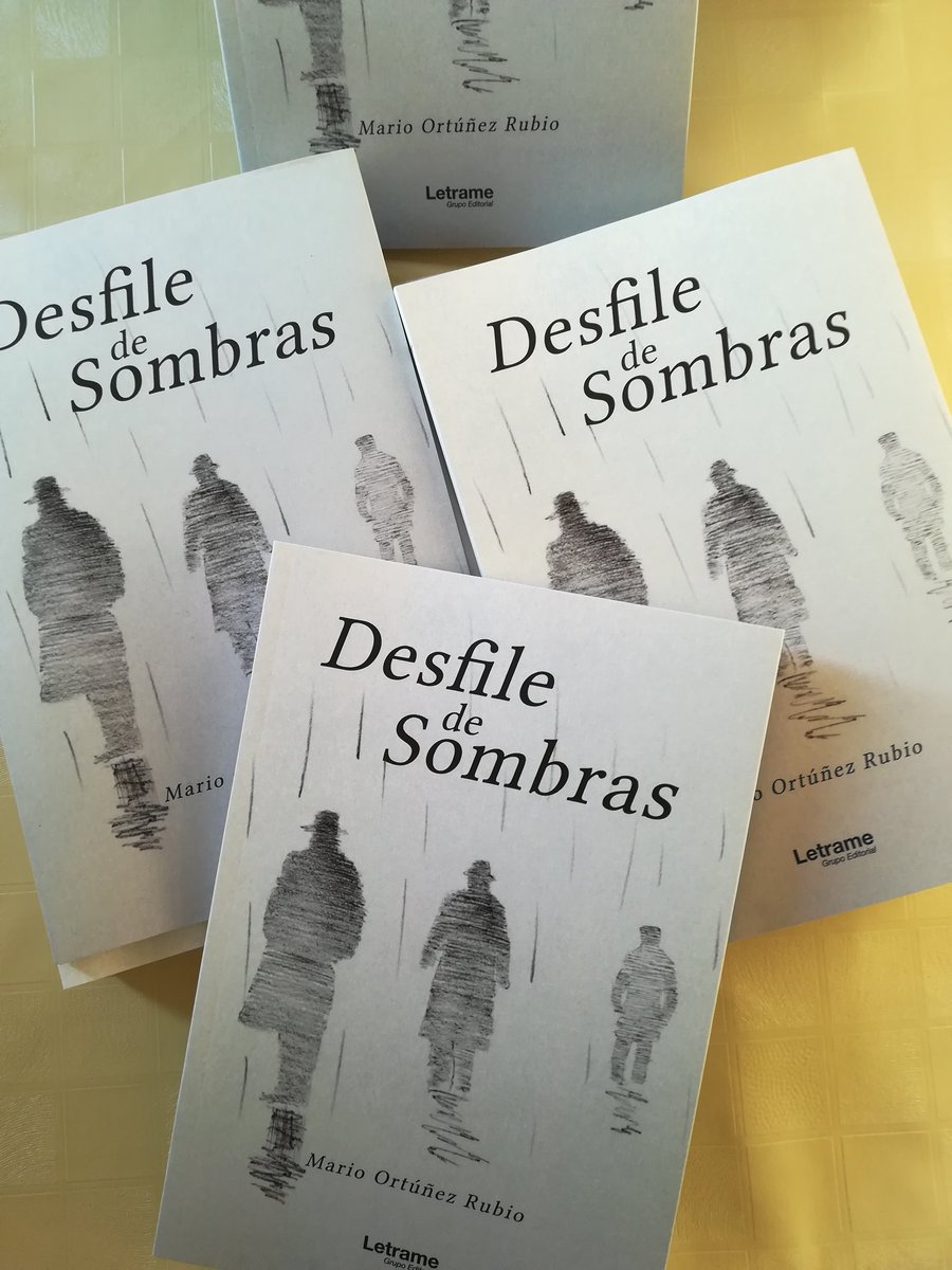 mario_ortrub's tweet photo. Hay días especiales de mucha emoción e ilusión y hoy es uno de ellos. ¡Ya tengo en casa mi primer libro publicado! 😊
Desfile de Sombras 
@LetrameLibros https://t.co/xSJyywGJ1U