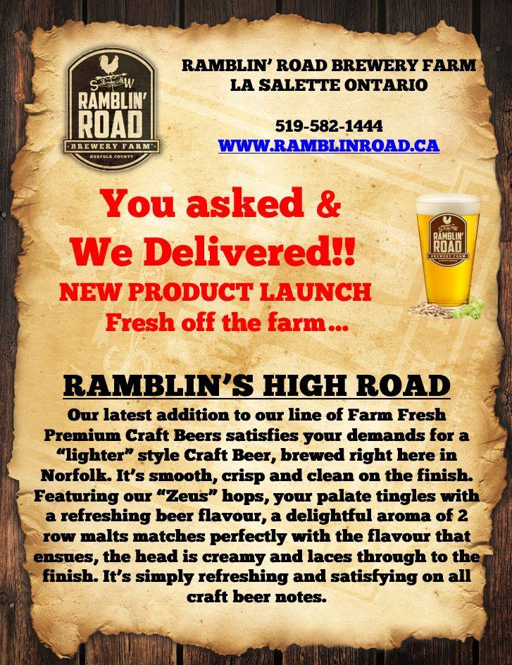 You asked we delivered!!  New brew released today!!  On tap at the farm or come to #EDN2019 <a href="/NorfolkFair/">Norfolk Ag. Society</a> this weekend and try it! #newbeer #MadeInNorfolkAlways