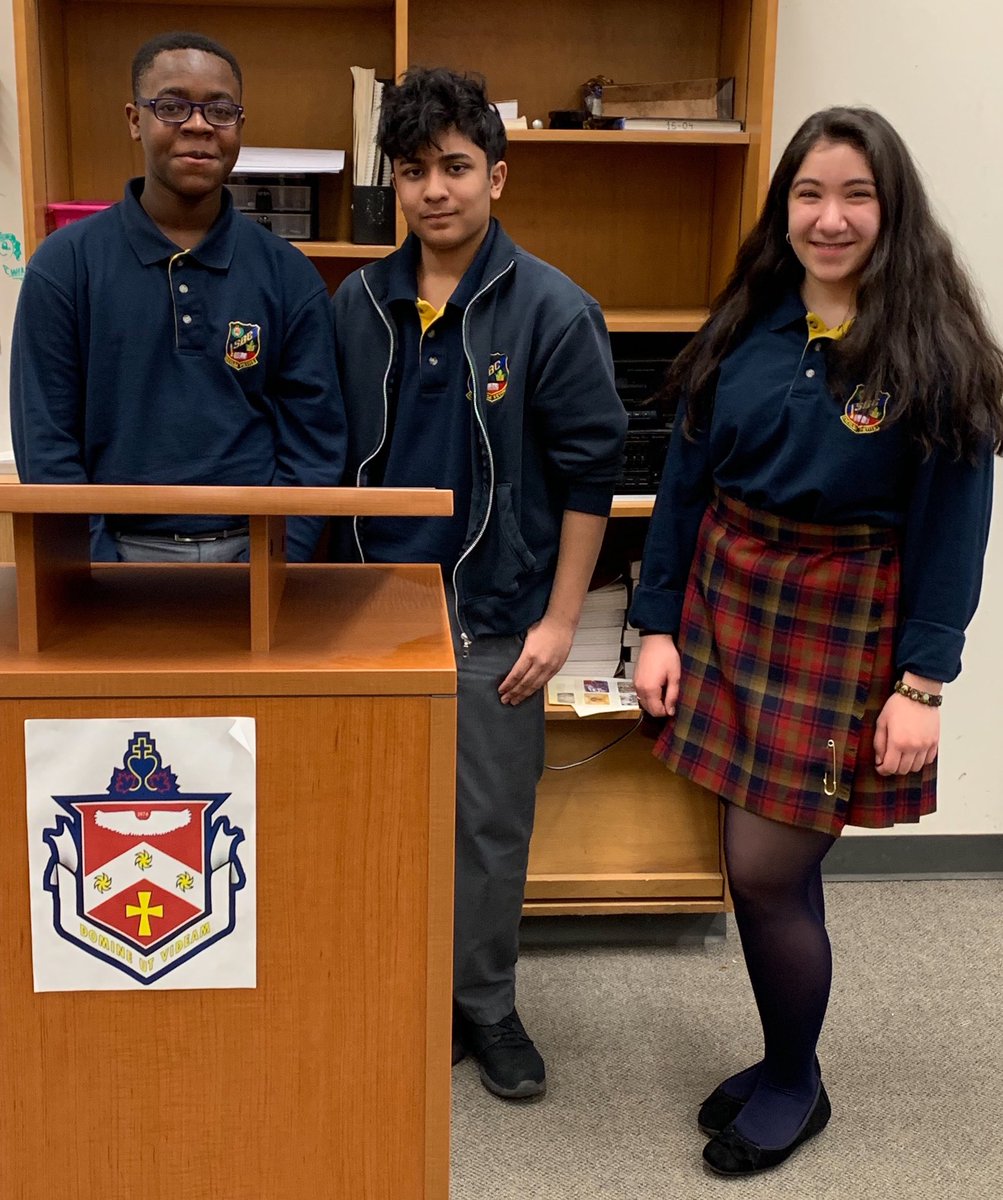 VP_LisaTonelli's tweet image. Congratulations to SBC students who participated in the Speech Competition ⁦@fatherhenrycarr⁩ and Patrizia who was the recipient of 2nd prize ⁦@TCDSB⁩ ⁦@floracifelli⁩