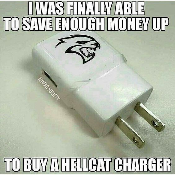 graveyardcarz's tweet photo. The struggle is real. #MoparOrNoCar #GraveyardCarz #Mopar4Life #MoparNation #MoparMeme #Hellcat #Charger https://t.co/QAWonSBI7B
