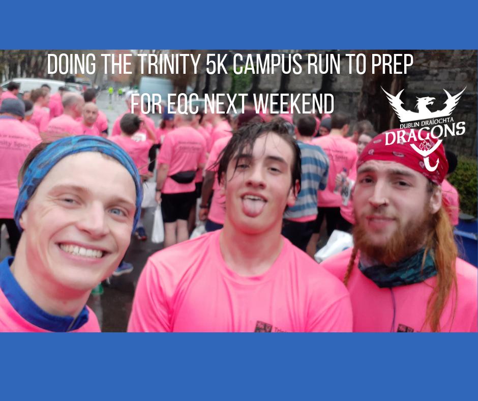 Today we did the Trinity 5K Campus run to prep for the European Quidditch Cup in Warsaw next weekend!
#cardioseason #quidditch #sport #harrypotter #tcd #ducac