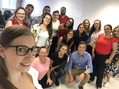 fabiovgama's tweet photo. Thank you @FURB_oficial, @UDESC and @UFSC for the opportunity to share my knowledge with your students. During three weeks, I disseminate part of the findings from my thesis for more than 120 students within master and doctoral programs. Look forward to seeing you again next year https://t.co/wrJYe8VWFy