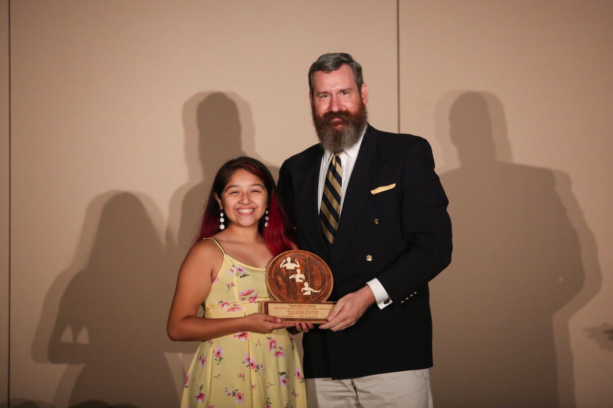 NAD1880's tweet photo. The Youth Service Award (between the ages of 14 and 18) was presented to Liliana Ortiz at #NAD2018. In her first two years of high school, she has worked to dedicate her time to volunteer for both in school and out of school events. #awardspotlight https://t.co/b5RQitW5C1