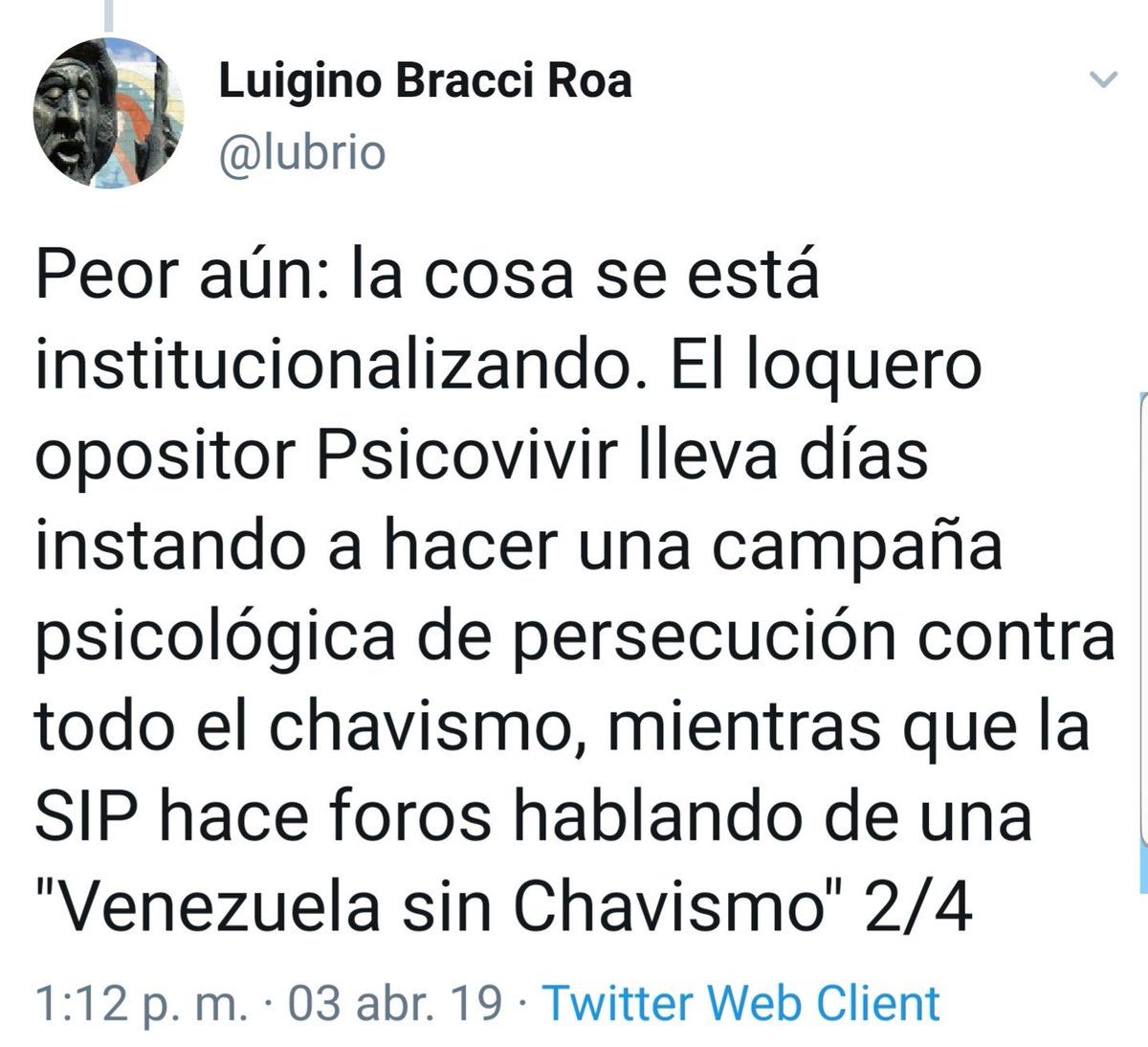 Psicovivir's tweet image. Sres, cuéntenme, qué se siente sentir miedo?

Fíjense nosotros hemos tenido 20 años de terror, así que les podemos explicar muy bien. Pero no es necesario verdad? Ya uds lo están sintiendo con la campaña #vamosporti.

Somos millones, estamos cerca, y uds no saben quienes somos