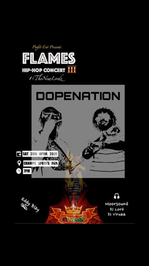 iamSlimDrumz's tweet photo. 17 days more @GhDopeNation performing at #FlamesHipHopConcert19 20th April 2019 inside @ChampsBarGh https://t.co/t4soAPs01a