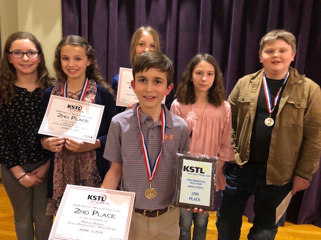 ikepride's tweet image. Congratulations to the Ike news team for taking home 2nd place at #Kstl