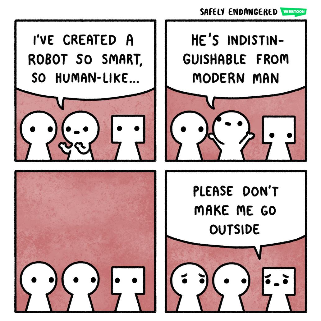 EndangeredComic's tweet photo. 🤖🤖🤖 https://t.co/v01YvuSZ4A