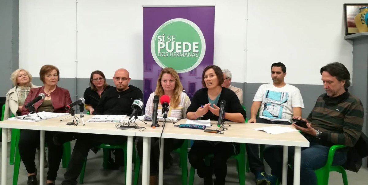sisepuede_dh's tweet photo. ⭕Acto de presentación de los candidatos y candidatas de @sisepuede_dh a las #EleccionesMunicipales2019

✅Agradecer a la A.V. Antonio Machado por cedernos su espacio.

✅Arrancamos para conseguir una Dos Hermanas Más y Mejor.

#ImpulsoEconómico #Modernización #FomentoEmpleo https://t.co/ARyeq9cne2