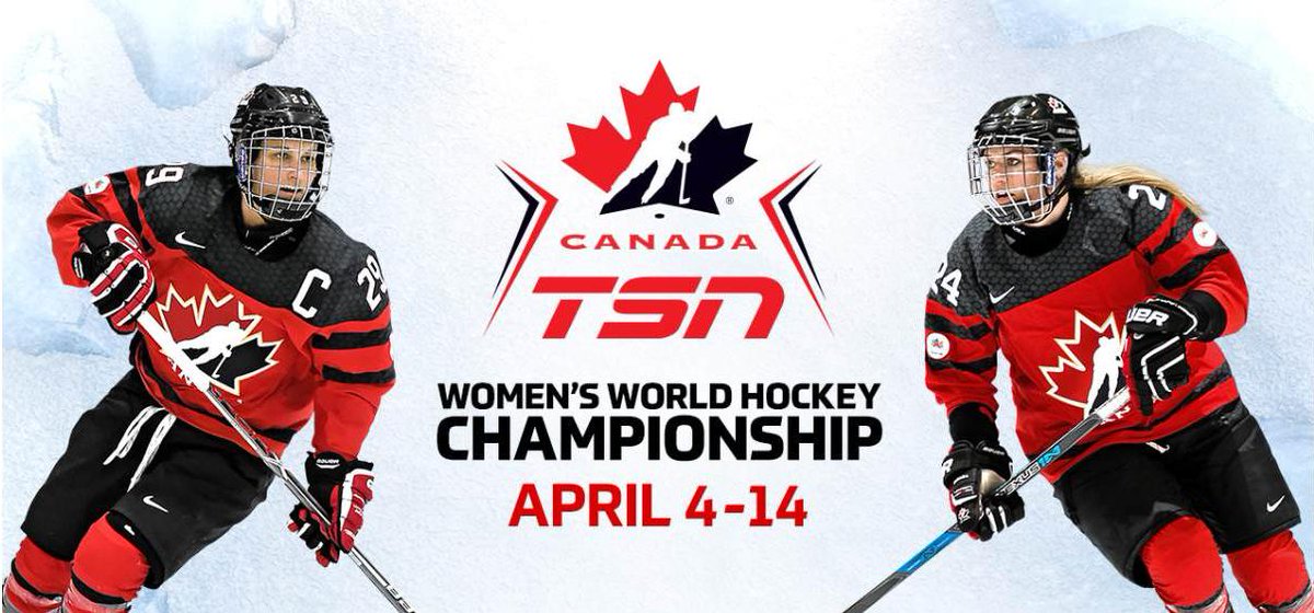 TSN_PR's tweet photo. 2019 IIHF WOMEN’S WORLD CHAMPIONSHIP Lives on @TSN_Sports, with Comprehensive Live Coverage Beginning April 4: https://t.co/OhuGVW5Rad https://t.co/nk91ldl0MH
