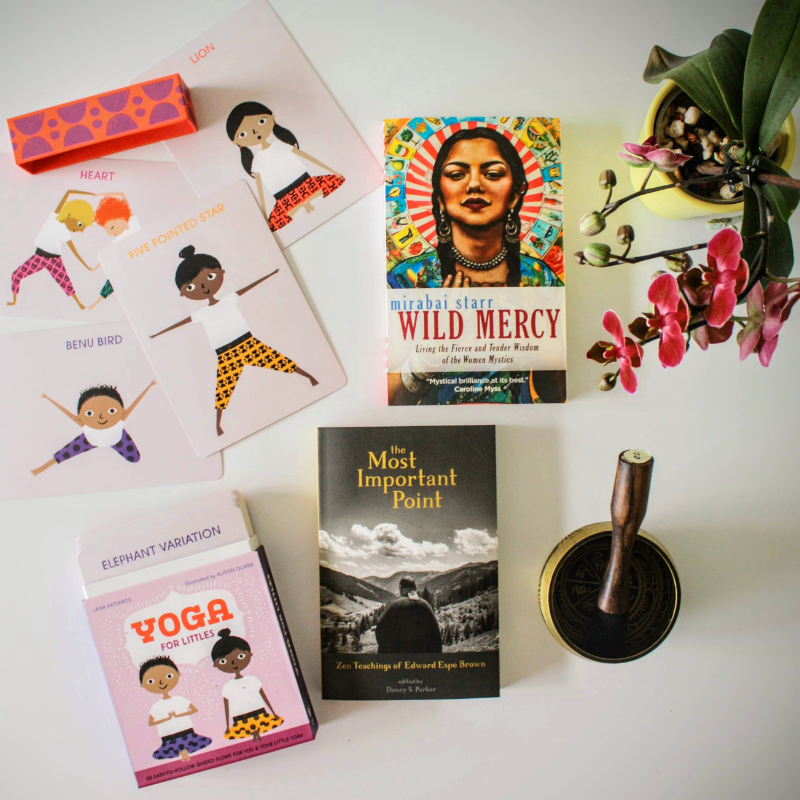 soundstrue's tweet photo. Happy Book Birthday to @mirabaistarr, Ed Brown, Lana Katsaros, and Alison Olver! 

#yogaforlittles #yoga #carddeck #yogaforkids #wildmercy #divinefeminine #mystic #activism #feminism #mostimportantpoint #zen #buddhism #edwardespebrown https://t.co/8wykmS3r6I
