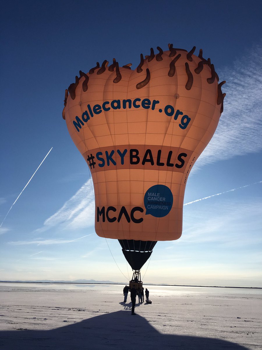 embarrassed45's tweet photo. It’s testicular awareness month and we are looking for Sponsors to help us fly our magnificent hot air balloon #Skyballs please share https://t.co/jnUwXLGOrc