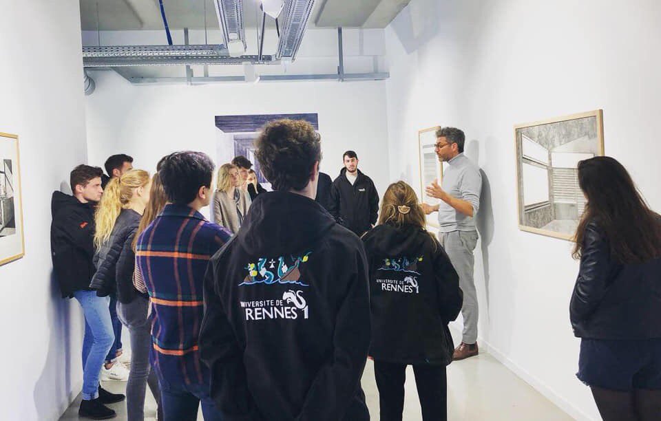 Excursion matinale dans les locaux de Net Plus pour les membres de l’association ! On a pu y découvrir une belle exposition sur l’art urbain ! Félicitations à Martinet et Texereau en partenariat avec les Les Ailes de Caius ! 
Merci Bruno Coeurdray pour l’invitation, on reviendra