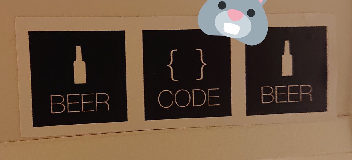 LarifariNerdy's tweet image. The motto in my kitchen 😂
The only problem is, I don't drink beer...
#cheers #code #sudokuSolver #programming