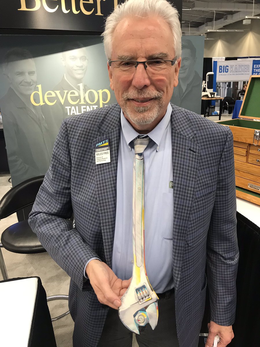 Video shoot today with Miles Free at @PMTS2019 talking about PMPA and this super cool tie with an even cooler backstory. #PMTS2019