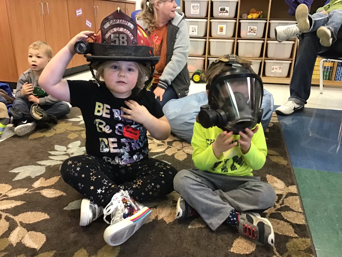 twcspeech's tweet photo. The Wolf Pups learned from their community helpers today! 💙 https://t.co/7MRYrlH4GS
