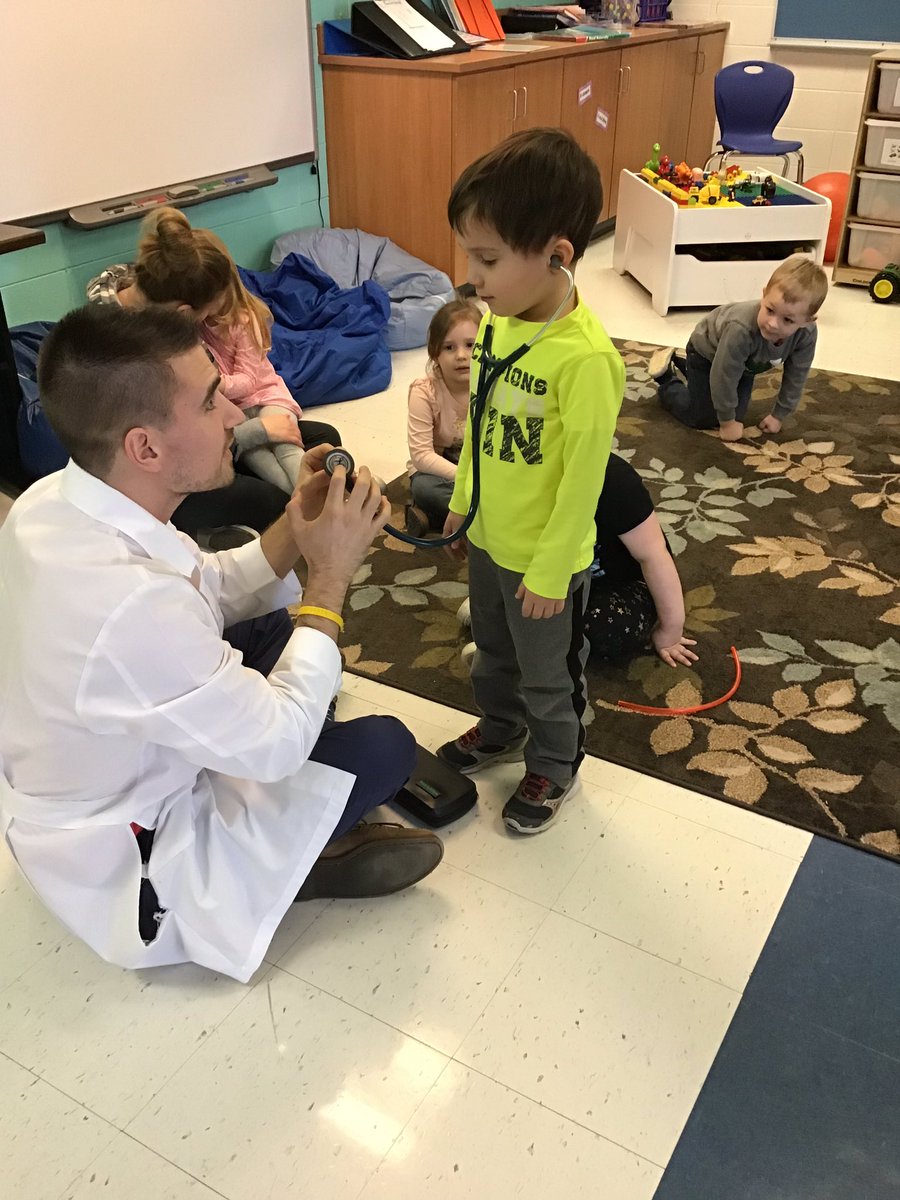 twcspeech's tweet photo. The Wolf Pups learned from their community helpers today! 💙 https://t.co/7MRYrlH4GS