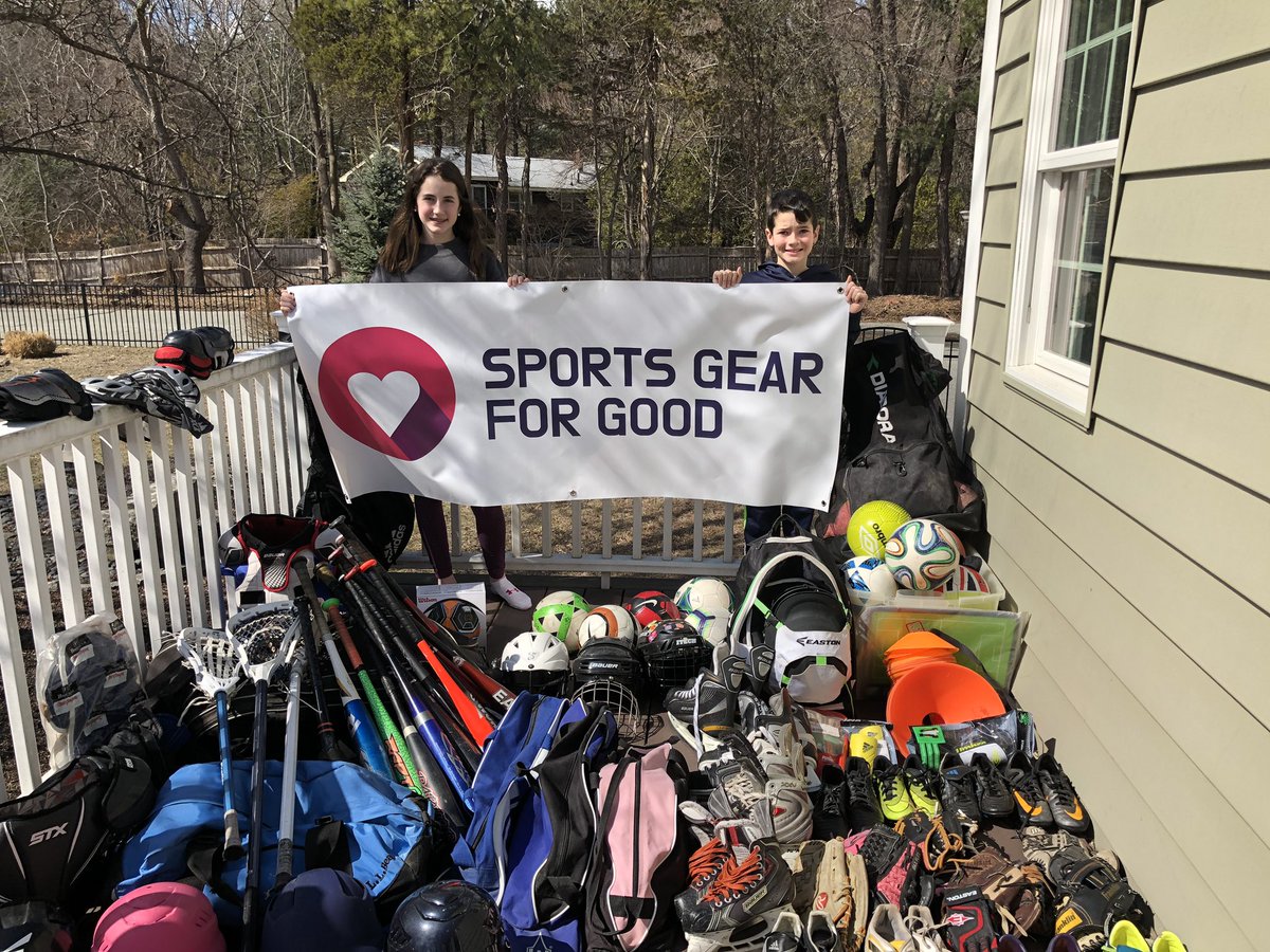 SG4Good's tweet photo. Great second day of donations in North Reading. Thank you to everyone who come out and donated. Getting everything sorted and ready to start getting the equipment into needy hands! @BeyondSoccer @RedSoxFund @BelichickFDN @Turn2forYouth @ https://t.co/tHvQwobLB7